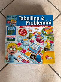 Tabelline e Problemini - Lisciani - 5-10 anni