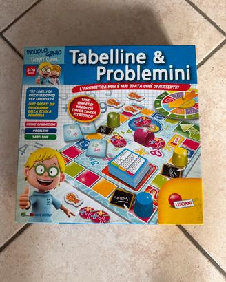 Tabelline e Problemini - Lisciani - 5-10 anni