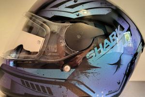 Casco Integrale Shark D-Skwal Dharkov Blu/Nero XS