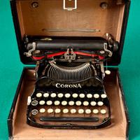 Macchina da scrivere Corona Folding Model P 1920