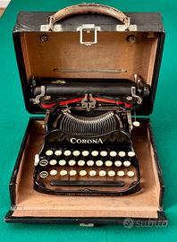 Macchina da scrivere Corona Folding Model P 1920