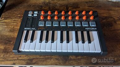 Arturia Minilab mk2 Black / Orange MIDI Controller