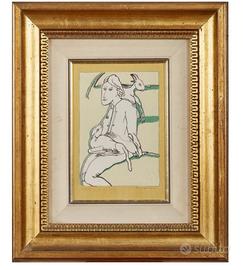 Quadro Remo Brindisi lastra oro 750 Tir. 13/200