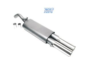 SILENZIATORE DI SCARICO PER VOLKSWAGEN VW GOLF II 