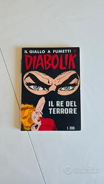Diabolik r numero 1 prima ristampa anno 78