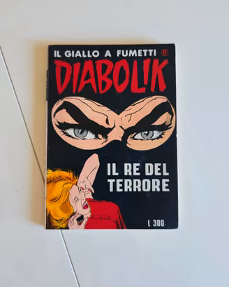Diabolik r numero 1 prima ristampa anno 78