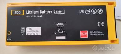 Batteria per Lifepak 500