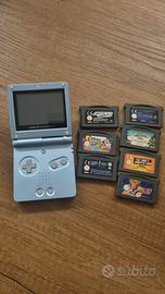 game boy advance sp piu 7 giochi 