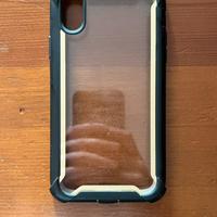 Cover 360 iPhone X nero/oro con scatola originale