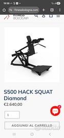 hack squat diamond 