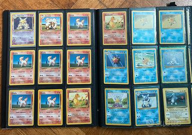 Carte Pokemon Set Base e edizioni miste