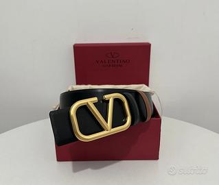 Cintura reversibile Valentino 90 cm