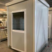 BOX 2X2 M BARACCA MONOBLOCCO COIBENTATO CONTAINER