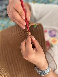 Borsa in rafia naturale