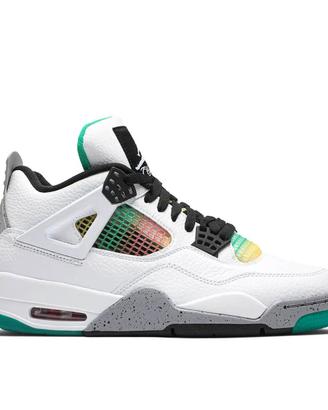 Air Jordan 4 Retro Lucid Green Rasta