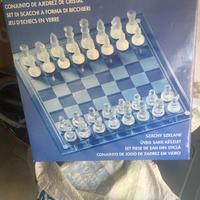 scacchiera in vetro