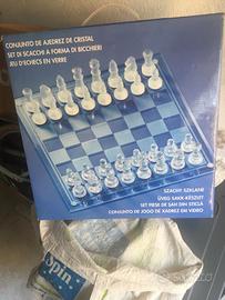 scacchiera in vetro