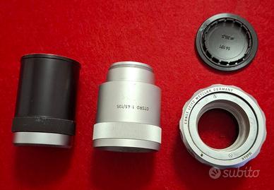 Addatatori e tubi Leica Wetzlar 