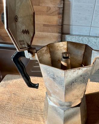 Moka Vintage in alluminio