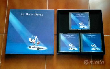 "LA MAGIA DISNEY" cofanetto 3 CD  1996 - NUOVO