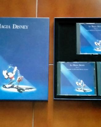 "LA MAGIA DISNEY" cofanetto 3 CD  1996 - NUOVO