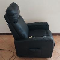 Poltrona relax elettrica reclinabile – funzionante