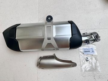TERMINALE DI SCARICO CROMATO NUOVO ORIGINALE BWM