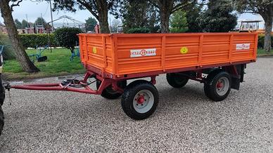 Rimorchio agricolo cappellotto 35 ql