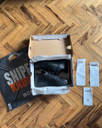 Scarpe Nike Air Force One Nere 43