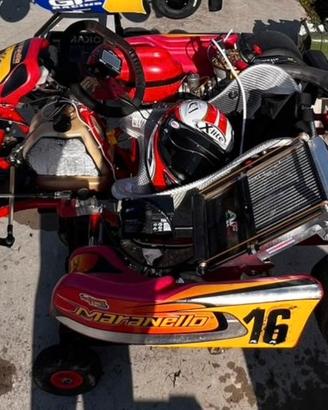 Go kart Maranello monomarcia 125 Vortex rok gp