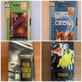 Lotto 4 VHS (Un mercoledì da leoni, Sergio Leone)