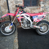 Honda crf 450 targato