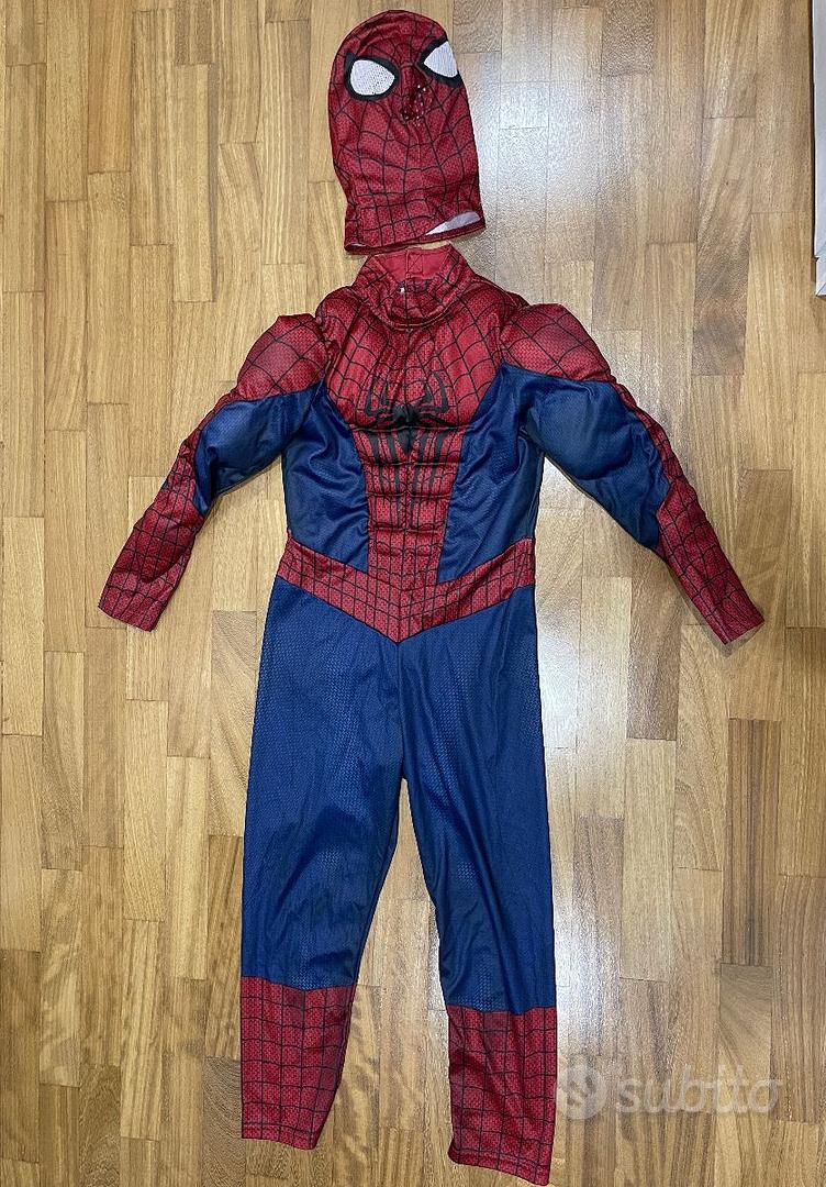 Vestito carnevale spiderman on sale nero