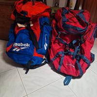 Coppia di zaini da trekking 100 l