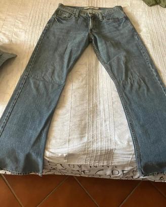 Jeans Levi's 527 bootcut/zampa tg43