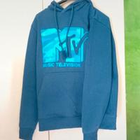 felpa MTV colore blu