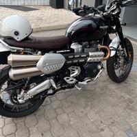 Scarico originale triumph scrambler 1200