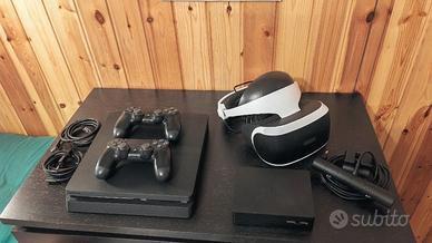 playstation 4 slim 1tb + 2 controllers + PS VR