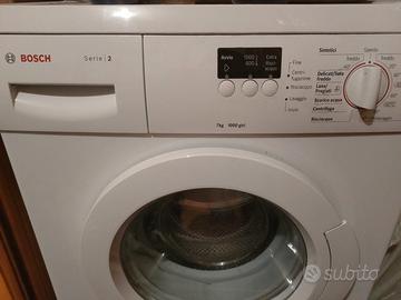 lavatrice  Bosch serie 2 