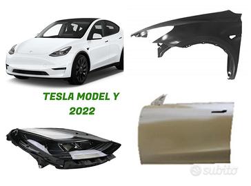 TESLA MODEL Y frontale cofano portiera paraurti