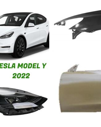 TESLA MODEL Y frontale cofano portiera paraurti
