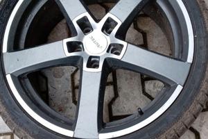 ruote 5x114,3 r18 con gomme quasi nuove