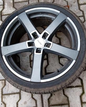 ruote 5x114,3 r18 con gomme quasi nuove