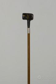 Bastone da passeggio, Faggio e placcato argento