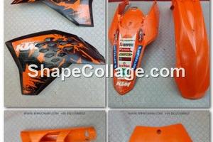 KIT PLASTICHE KTM SXF 450 2008 2009 SX F 2007 2010