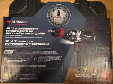 Trapano percussione 12V Parkside Performance NUOVO