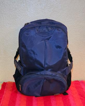 Zaino Cotton & Silk Blu Navy