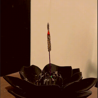 Portaincenso a forma di fiore di Loro (Ninfea)