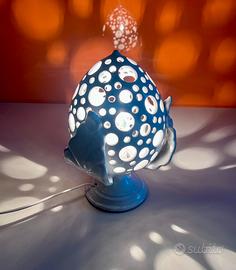 Lampada in ceramica pumo pugliese