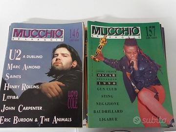 MUCCHIO SELVAGGIO 22 riviste anni 1988/1989/1990